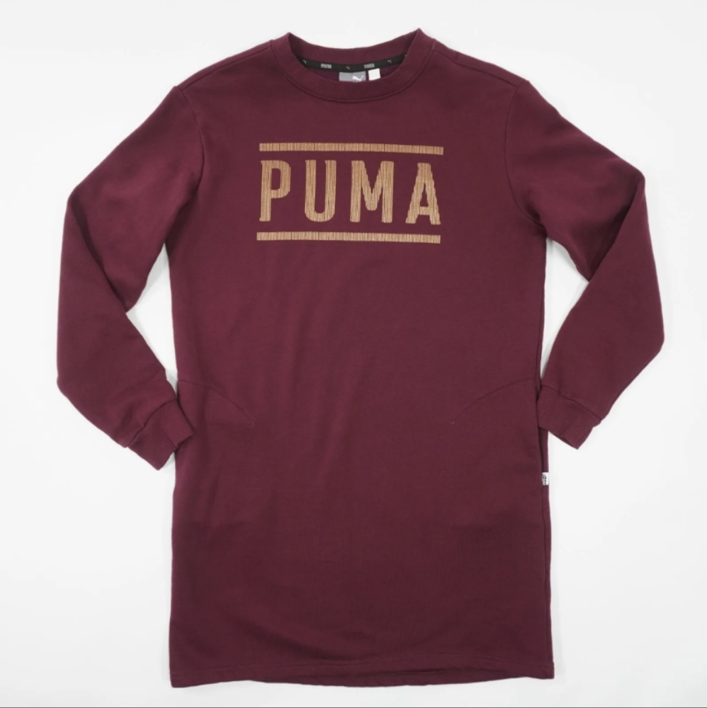 Puma Sweatshirt Dress w/ Pockets